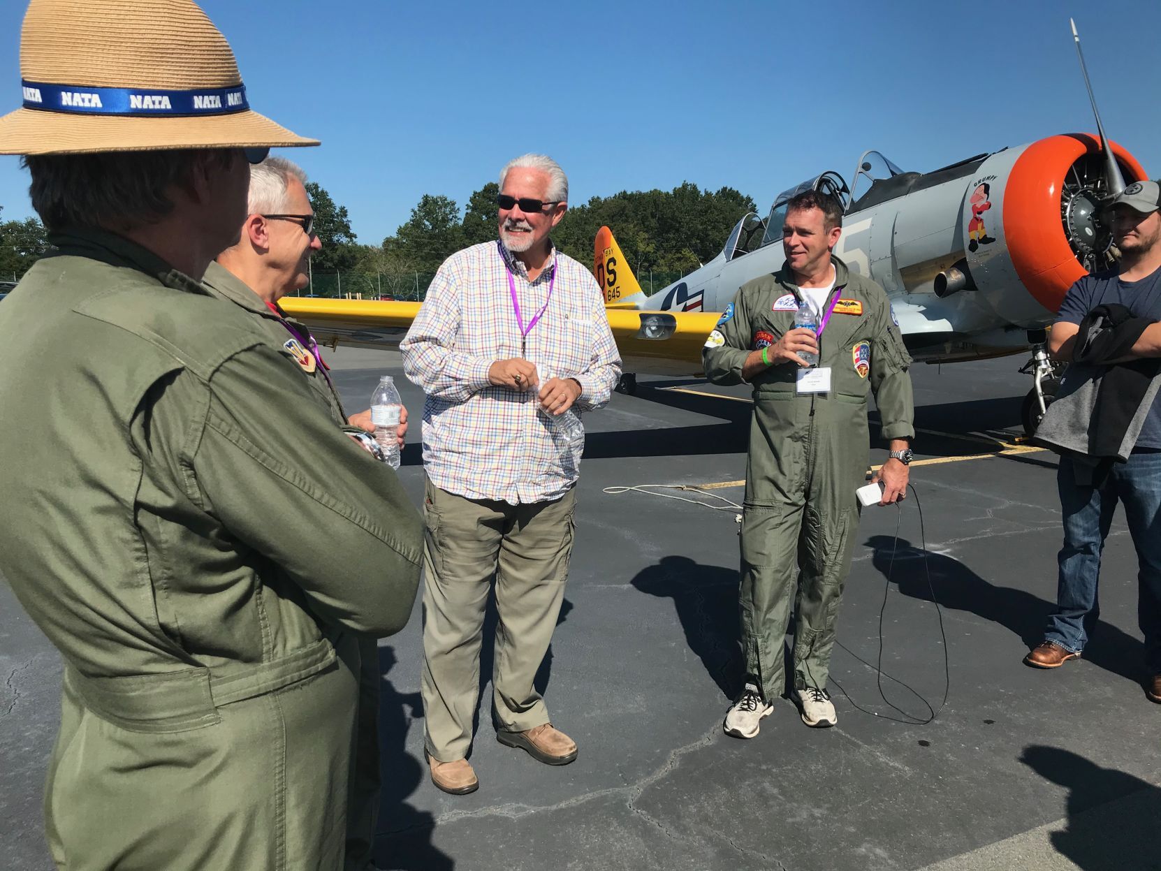 PIlots debriefed after Arsenal of Democracy practice